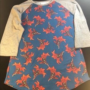 Lularoe women’s large 3/4 sleeve 100% cotton